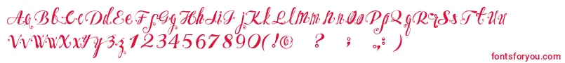 OzhFont Font – Red Fonts