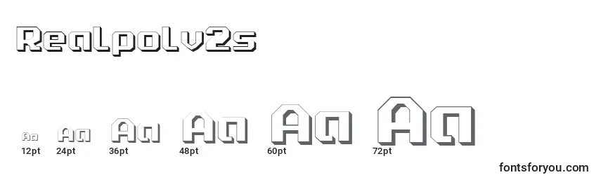 Realpolv2s Font Sizes