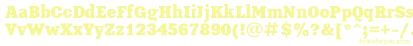 XeniaBold Font – Yellow Fonts