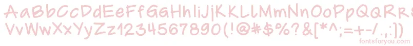 Carohand Font – Pink Fonts