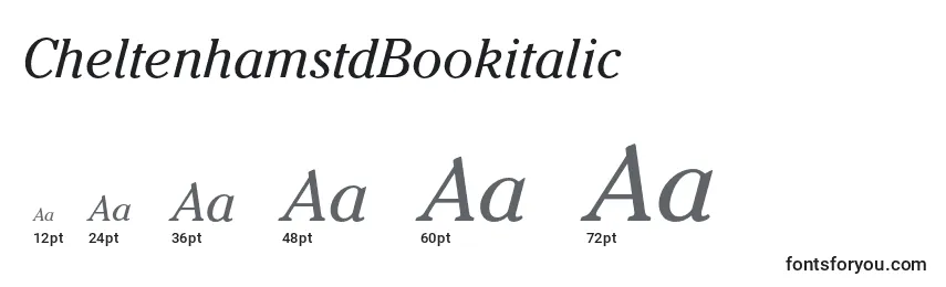 CheltenhamstdBookitalic Font Sizes