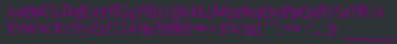 OldDreams Font – Purple Fonts on Black Background