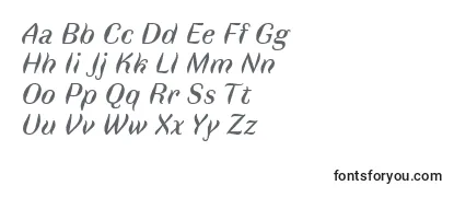 FauneTextItalic Font