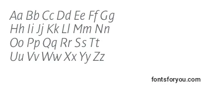 DendanewlightcItalic Font
