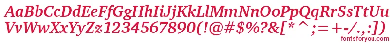 CharterBdItcTtBolditalic Font – Red Fonts