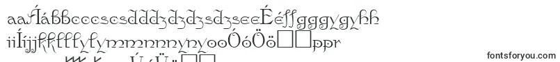 Шрифт AnglicanRegular – венгерские шрифты