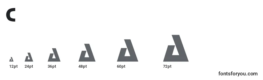 Comaro Font Sizes