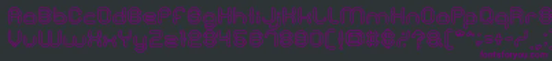StoneRock Font – Purple Fonts on Black Background