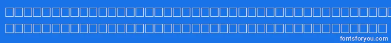 JaspersRegular Font – Pink Fonts on Blue Background
