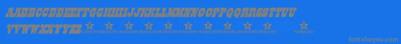 More about LikePersonal Font LikePersonal Font – Gray Fonts on Blue Background
