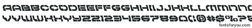 Pulsarclassleft Font – Distorted Fonts