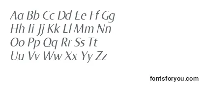 NormaItalic-fontti