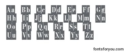 BodonicameoCyrillic Font