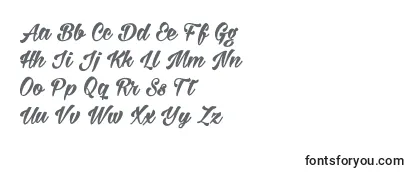Review of the Milasianboldpersonal Font