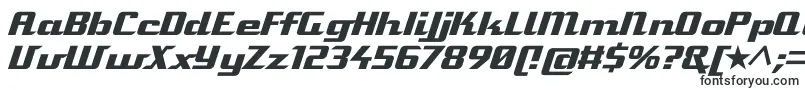 StaromatItalic-fontti – ääriviivafontit