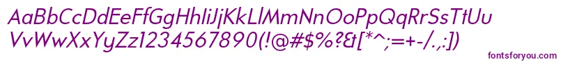 Weitere Informationen zur UniversalisadfstdItalic-Schriftart UniversalisadfstdItalic-Schriftart – Violette Schriften