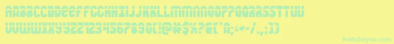 Подробнее о шрифте Warnationlaser Шрифт Warnationlaser – зелёные шрифты на жёлтом фоне