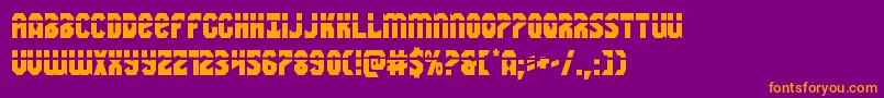 More about Warnationlaser Font Warnationlaser Font – Orange Fonts on Purple Background