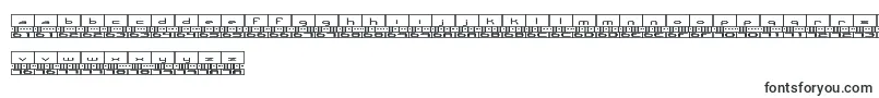 フォントBinaryBrk – 英語のフォント