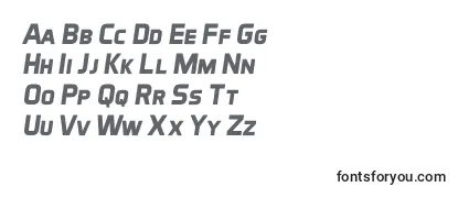 AeroMaticsDisplayBoldItalic Font