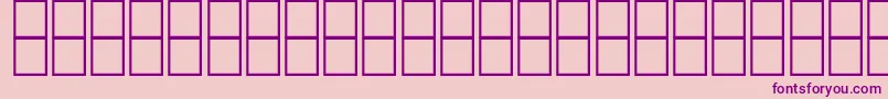 Шрифт AlMujahedClassic – фиолетовые шрифты на розовом фоне