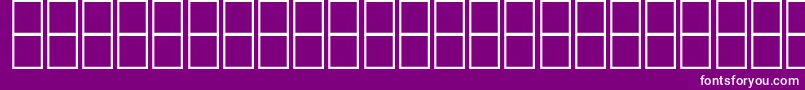 フォントAlMujahedClassic – 紫の背景に白い文字