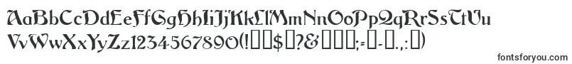 Vitoriossk-fontti – esoteeriset fontit