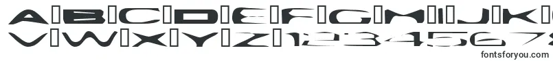 PlattmaskNormal-Schriftart – Schriftarten für Großbuchstaben
