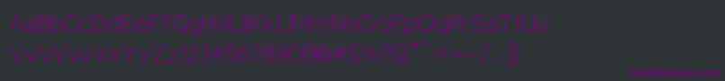 Armatahl Font – Purple Fonts on Black Background