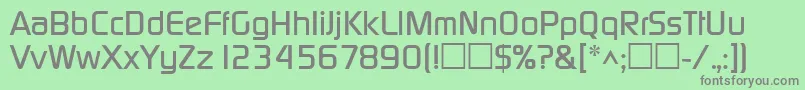 DicotmediumRegular Font – Gray Fonts on Green Background
