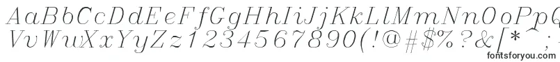 Italicc-Schriftart – Schriftarten, die mit I beginnen