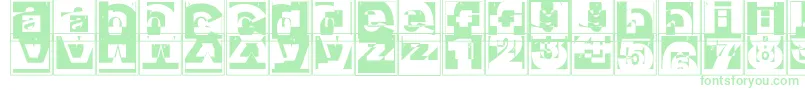 Подробнее о шрифте Brokencapsjumperb Шрифт Brokencapsjumperb – зелёные шрифты