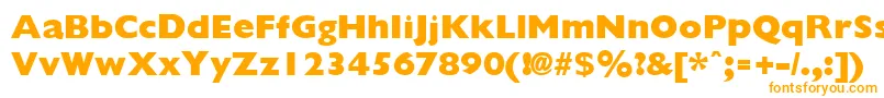 GiliganextraboldRegular Font – Orange Fonts
