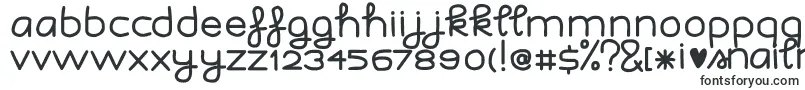Шрифт ISnailmail – шрифты для VK