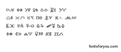 Обзор шрифта Hermeticspellbook