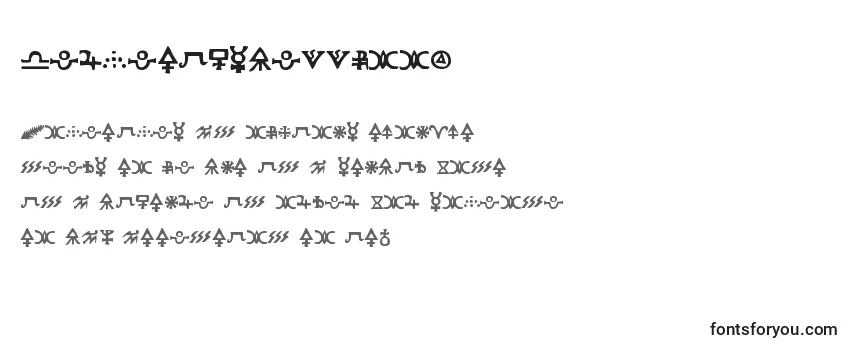 Обзор шрифта Hermeticspellbook
