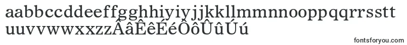 Olympianltstd-Schriftart – friesische Schriften
