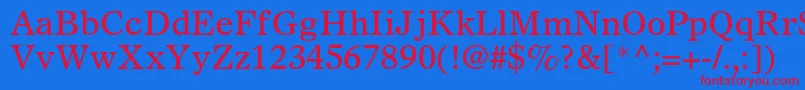 Подробнее о шрифте Olympianltstd Шрифт Olympianltstd – красные шрифты на синем фоне