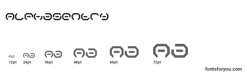 AlphaSentry Font Sizes