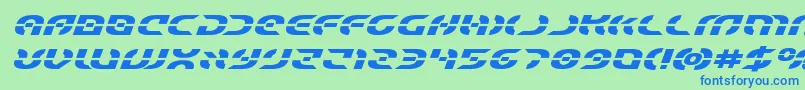 More about Starfighterboldexpandital Font Starfighterboldexpandital Font – Blue Fonts on Green Background
