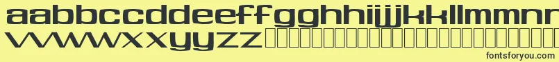 Soft Font – Black Fonts on Yellow Background