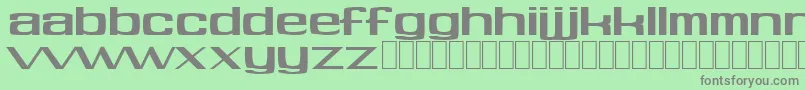 Soft Font – Gray Fonts on Green Background