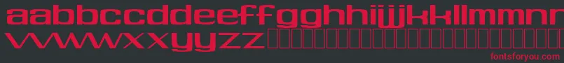fuente Soft – Fuentes Rojas Sobre Fondo Negro