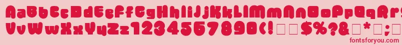 More about BantaDisplaySsi Font BantaDisplaySsi Font – Red Fonts on Pink Background