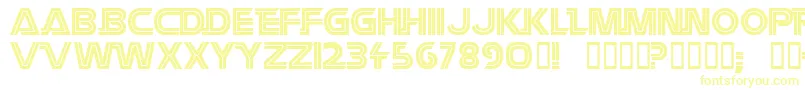 Battlestar Font – Yellow Fonts