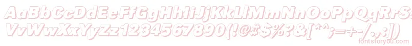 GroteskshBolditalic Font – Pink Fonts