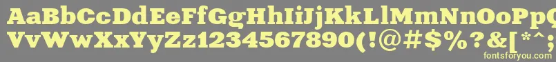 Saiba mais sobre a fonte Xeniaextended Cyrillic Fonte Xeniaextended Cyrillic – fontes amarelas em um fundo cinza