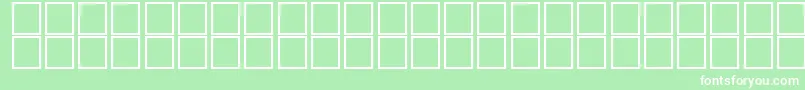 Thulth-Schriftart – Weiße Schriften auf grünem Hintergrund