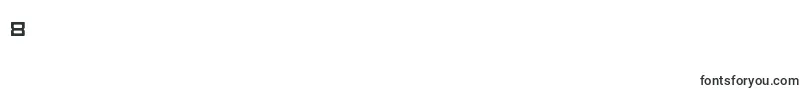 Ferretfacecond Font – Fonts for Digit 8