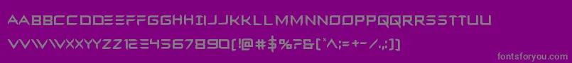 Weitere Informationen zur Ferretfacecond-Schriftart Ferretfacecond-Schriftart – Graue Schriften auf violettem Hintergrund
